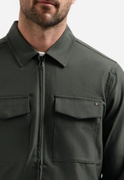 Overshirt mit aufgesetzten Taschen
