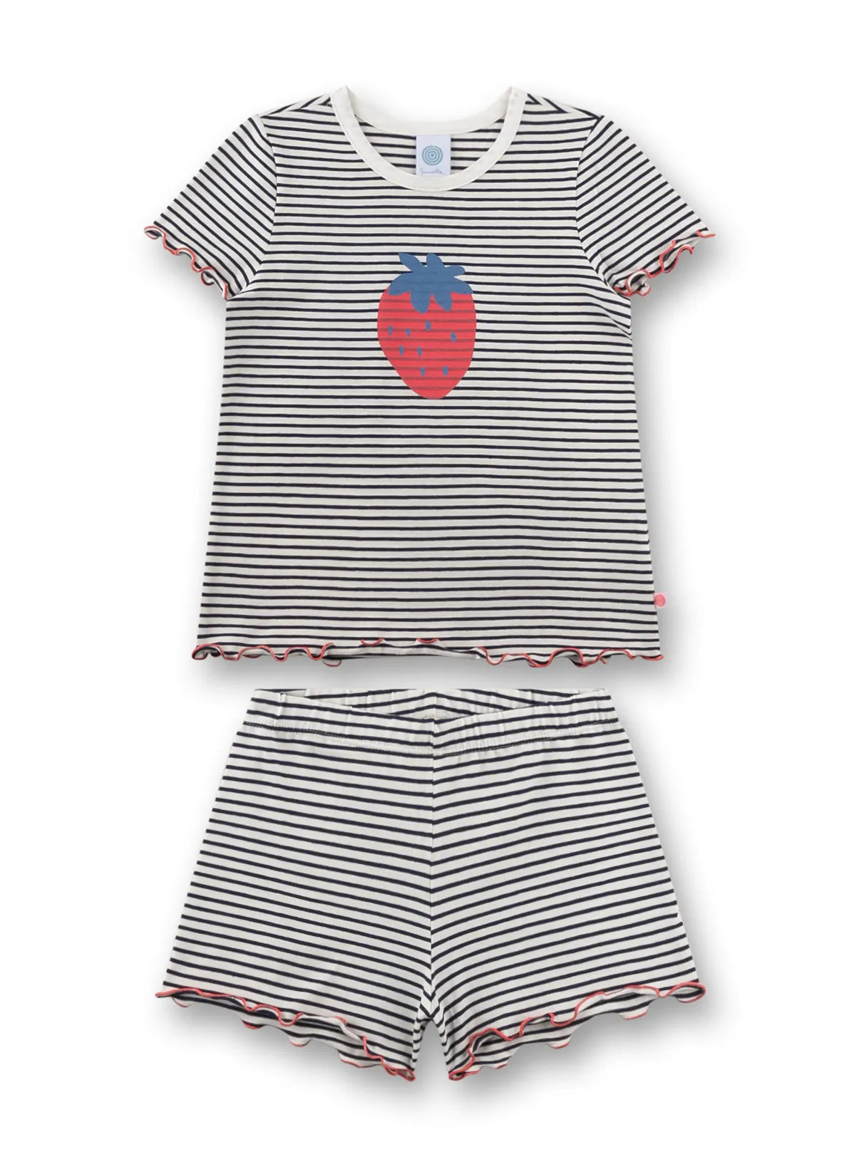 Pyjama-Set gestreift aus Baumwolle