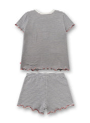 Pyjama-Set gestreift aus Baumwolle