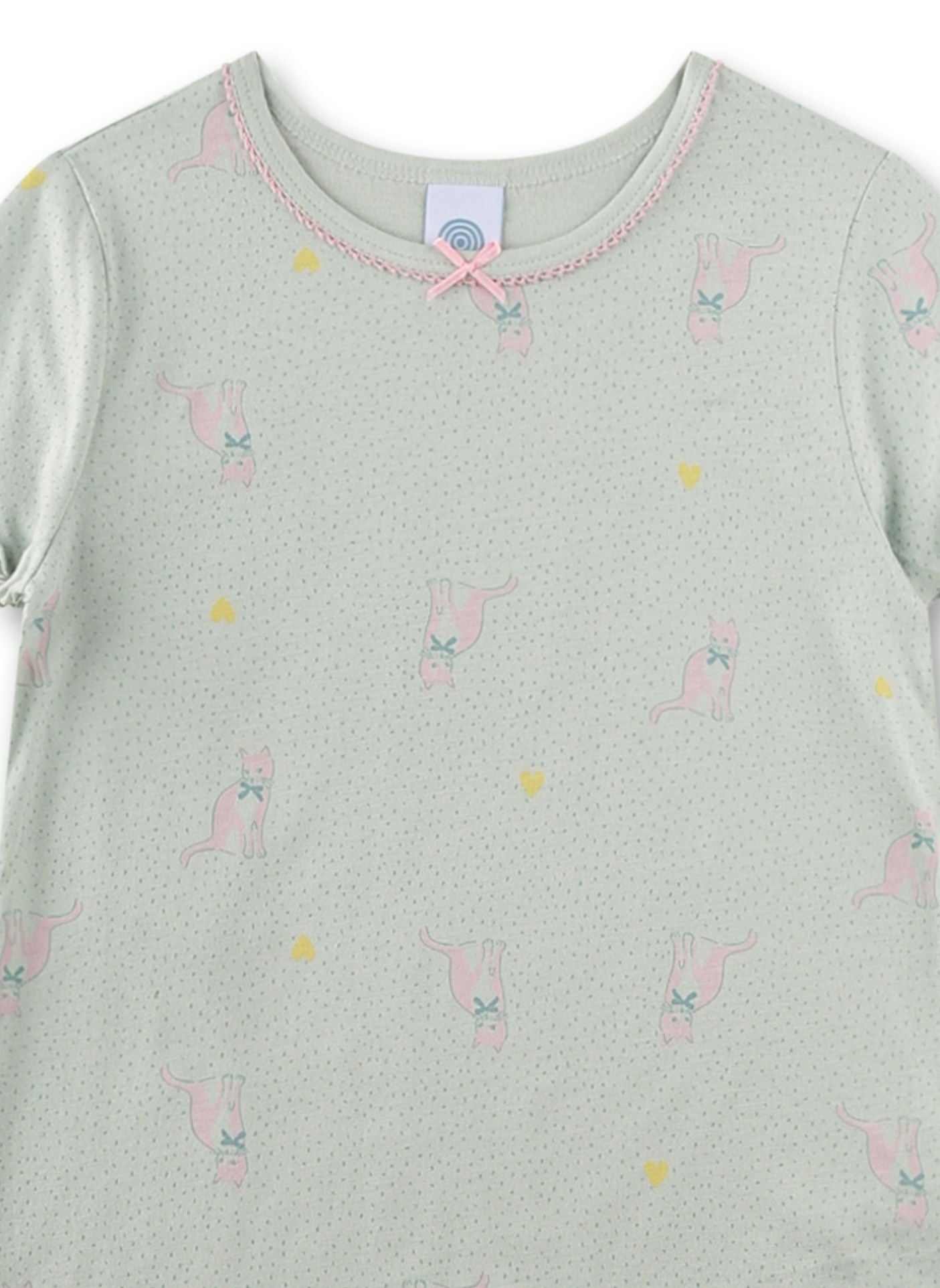 Pyjama-Set aus Baumwollmix