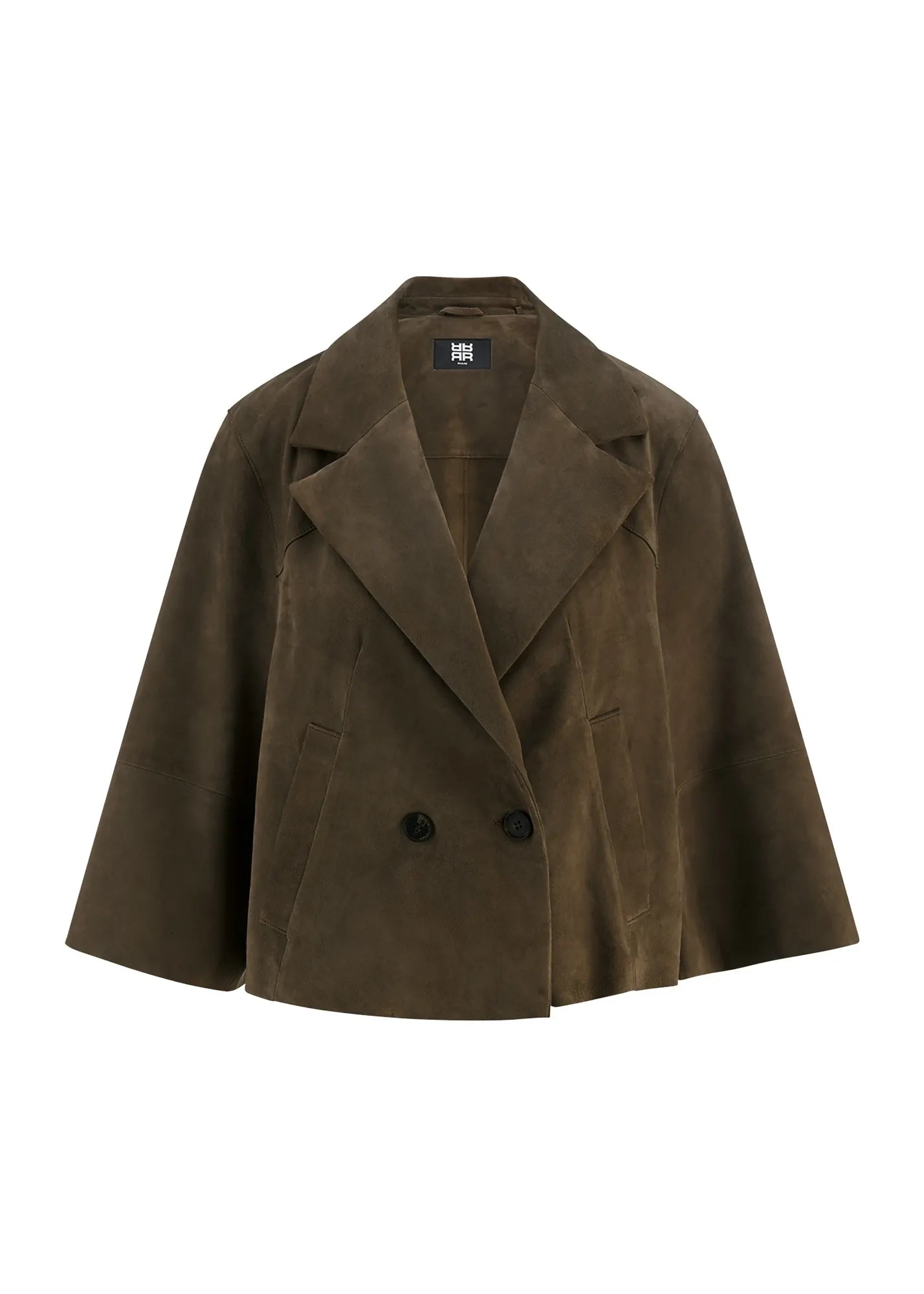Lederjacke aus Veloursleder
