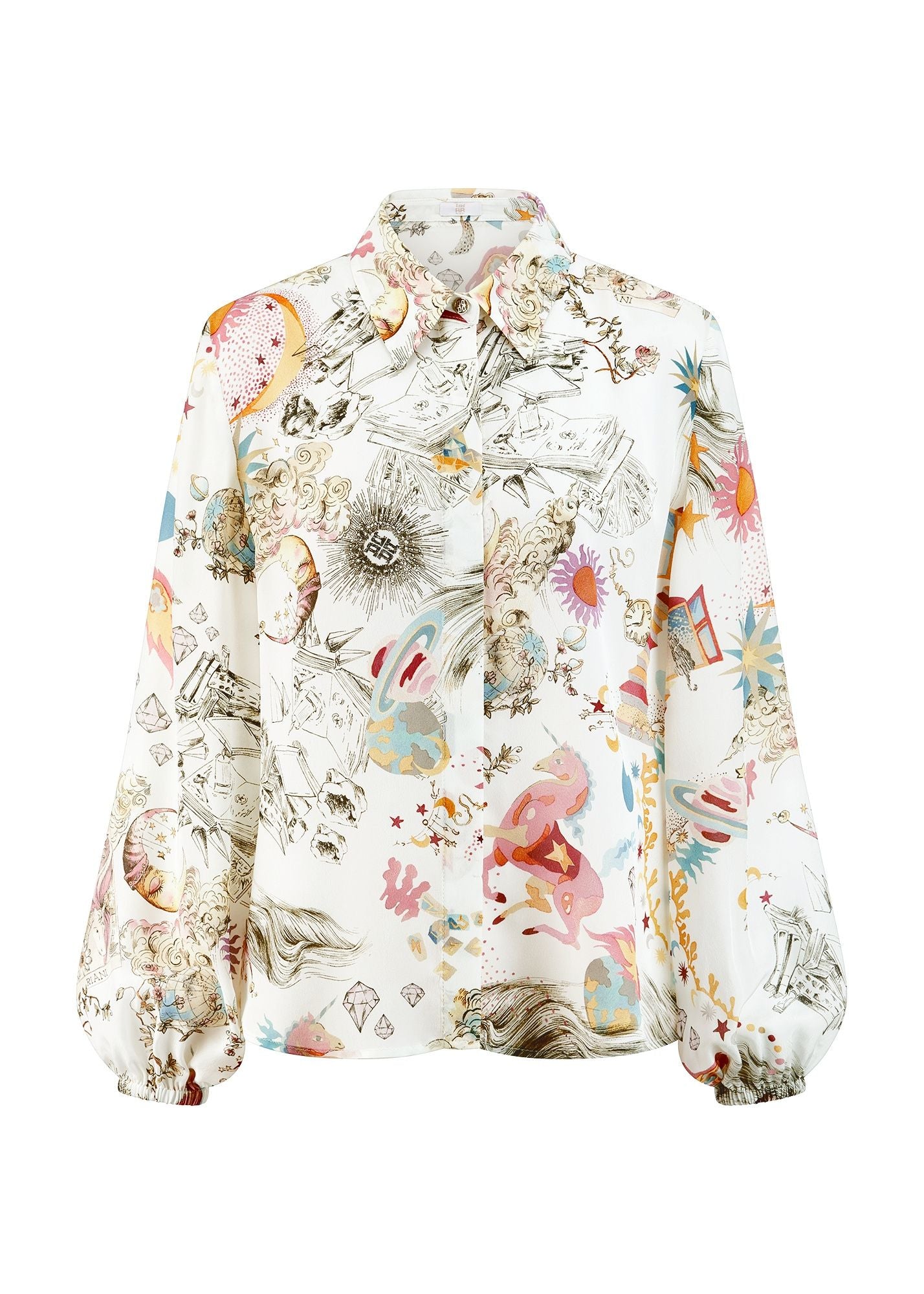 Bluse aus Viskose