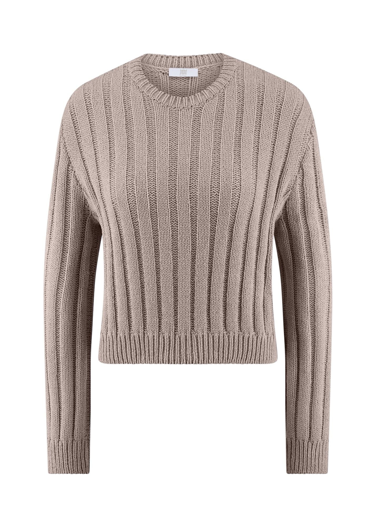 Strickpullover aus Baumwollmix