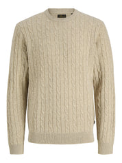 Strickpullover aus Wolle