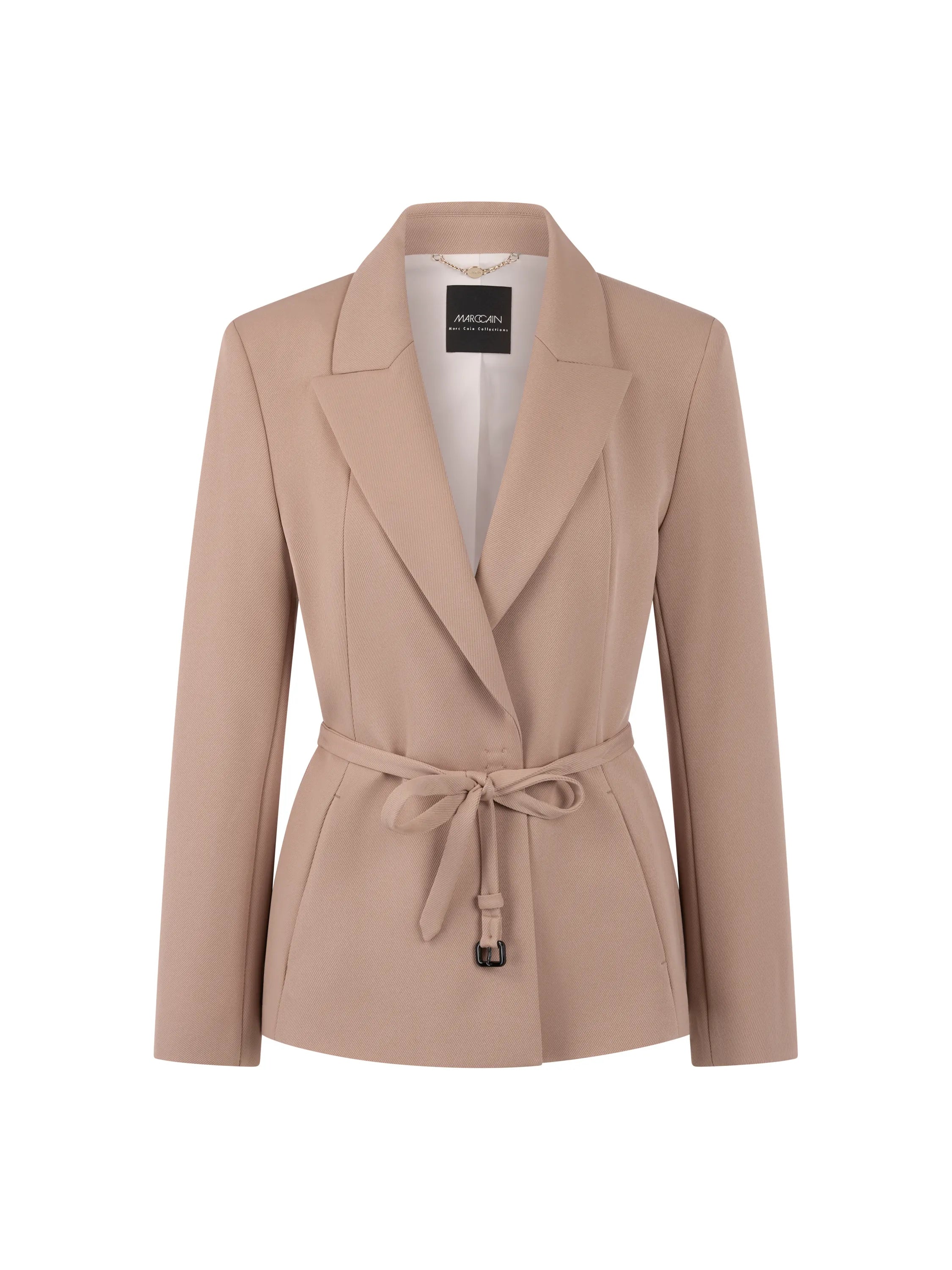 Blazer mit Taillengürtel