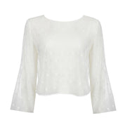 Langarmshirt AVERO transparent