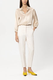 Bundfaltenhose Tapered Fit