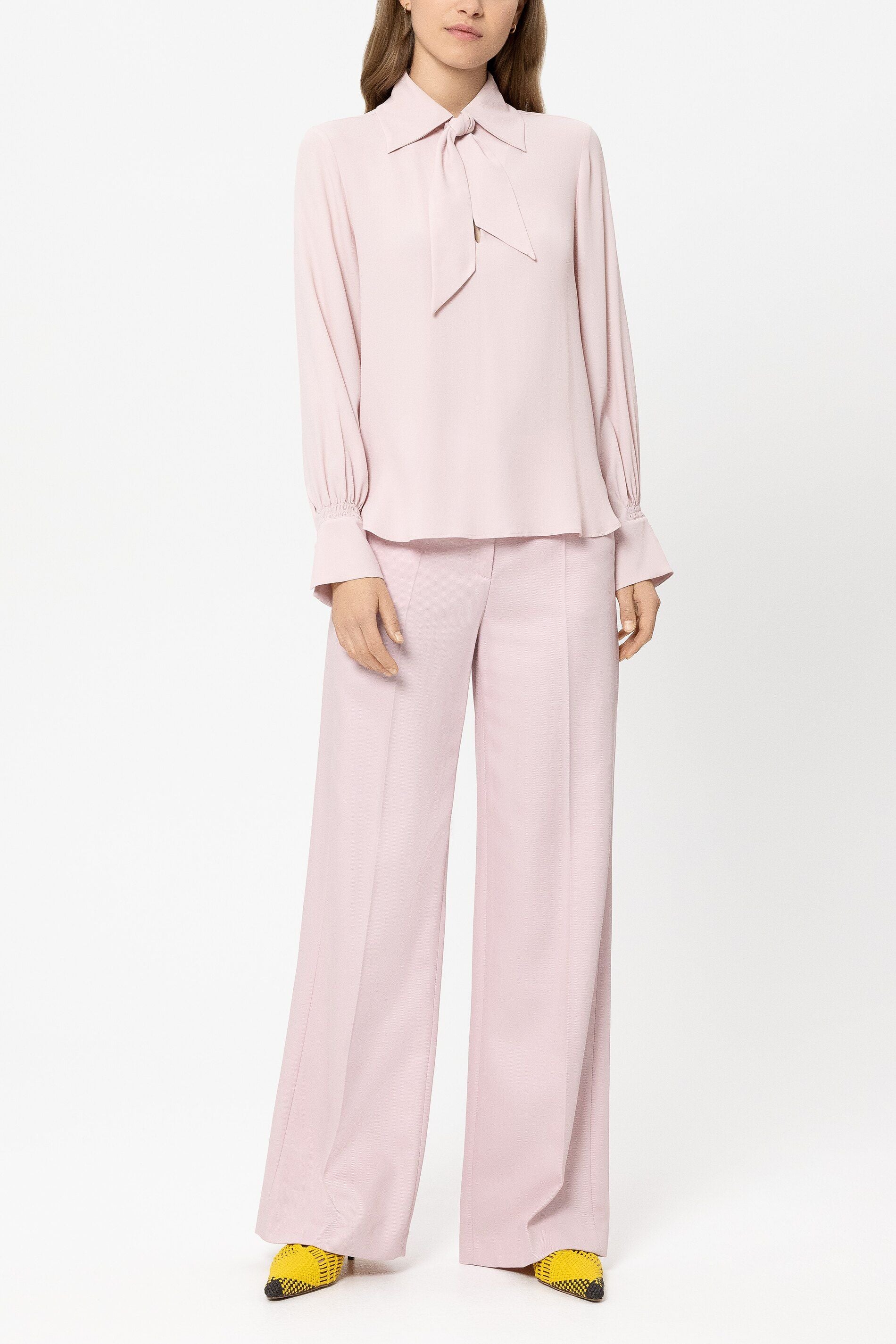 Bundfaltenhose Wide Leg