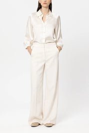 Bundfaltenhose Wide Leg