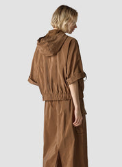 Sommerjacke mit Kapuze