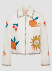 Jeansjacke aus Baumwolle