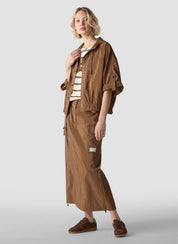 Sommerjacke mit Kapuze