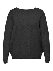 Strickpullover mit V-Ausschnitt