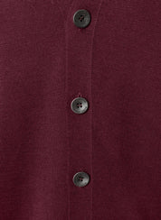 Strick-Cardigan aus Merinowolle