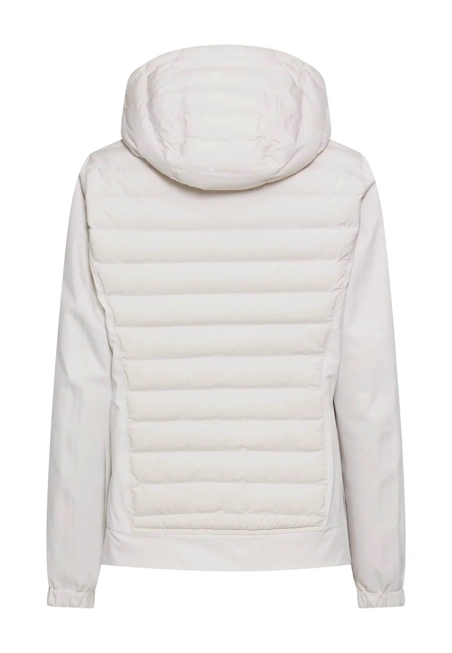Hybridjacke mit verstellbarer Kapuze