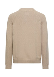 Strickpullover aus Baumwollmix