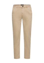 Chinohose Regular Fit mit elastischem Bund