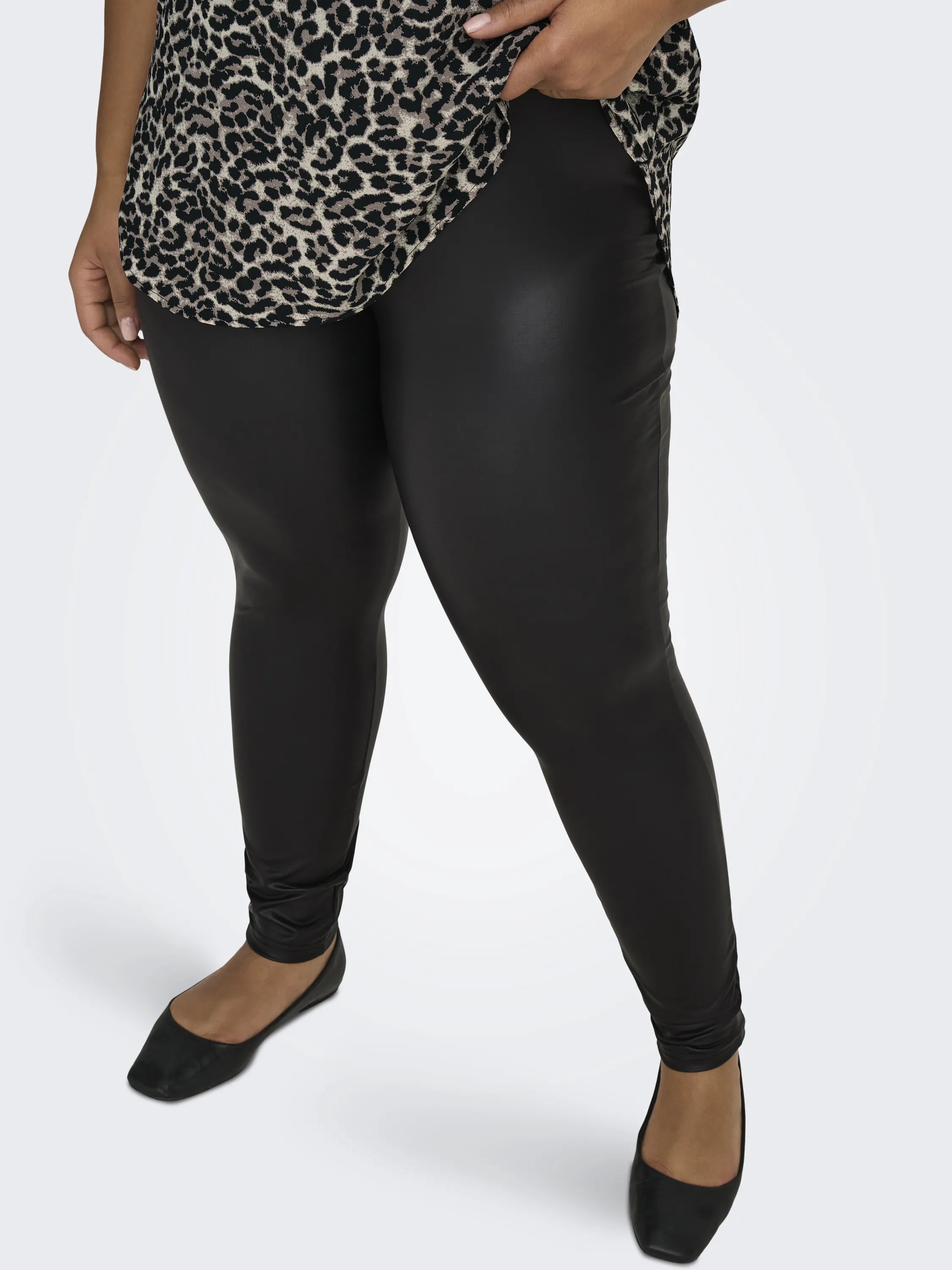 Leder Leggings