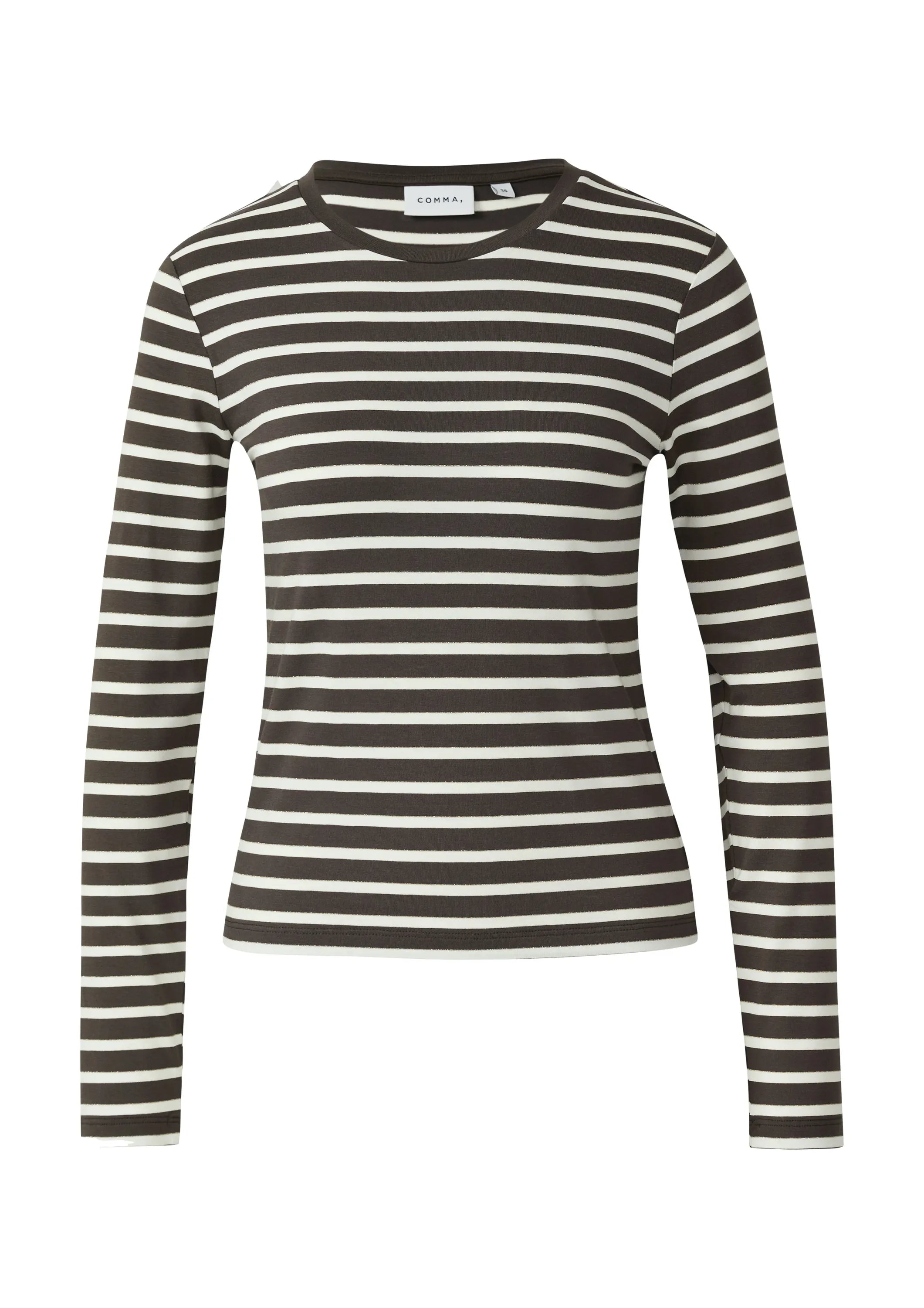 Langarmshirt gestreift