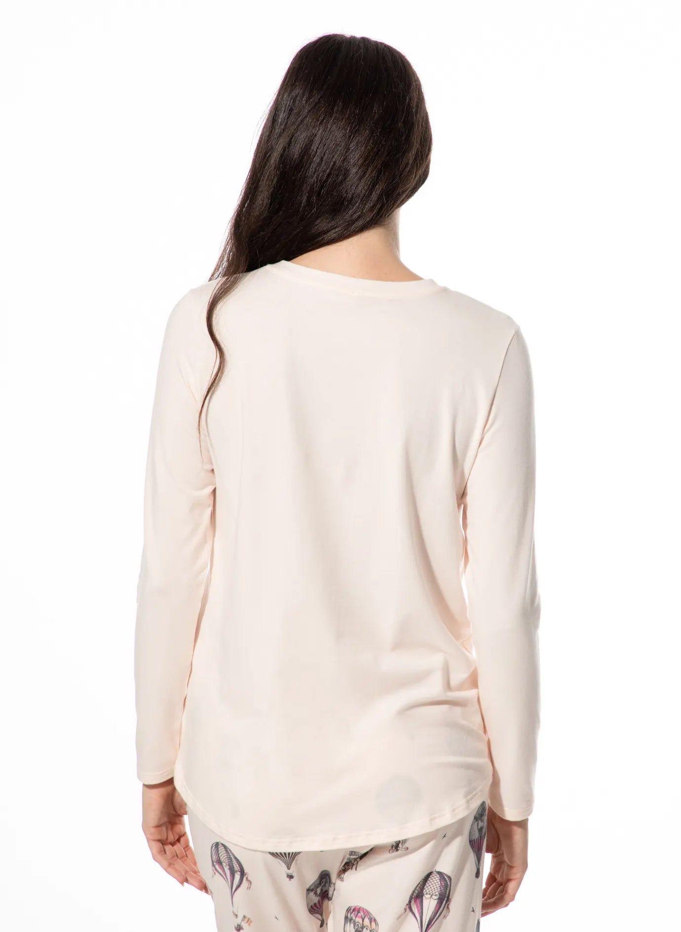Langarmshirt aus Modalmix