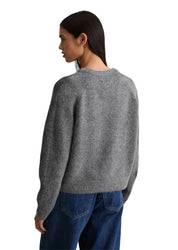 Strickpullover aus Wollmix