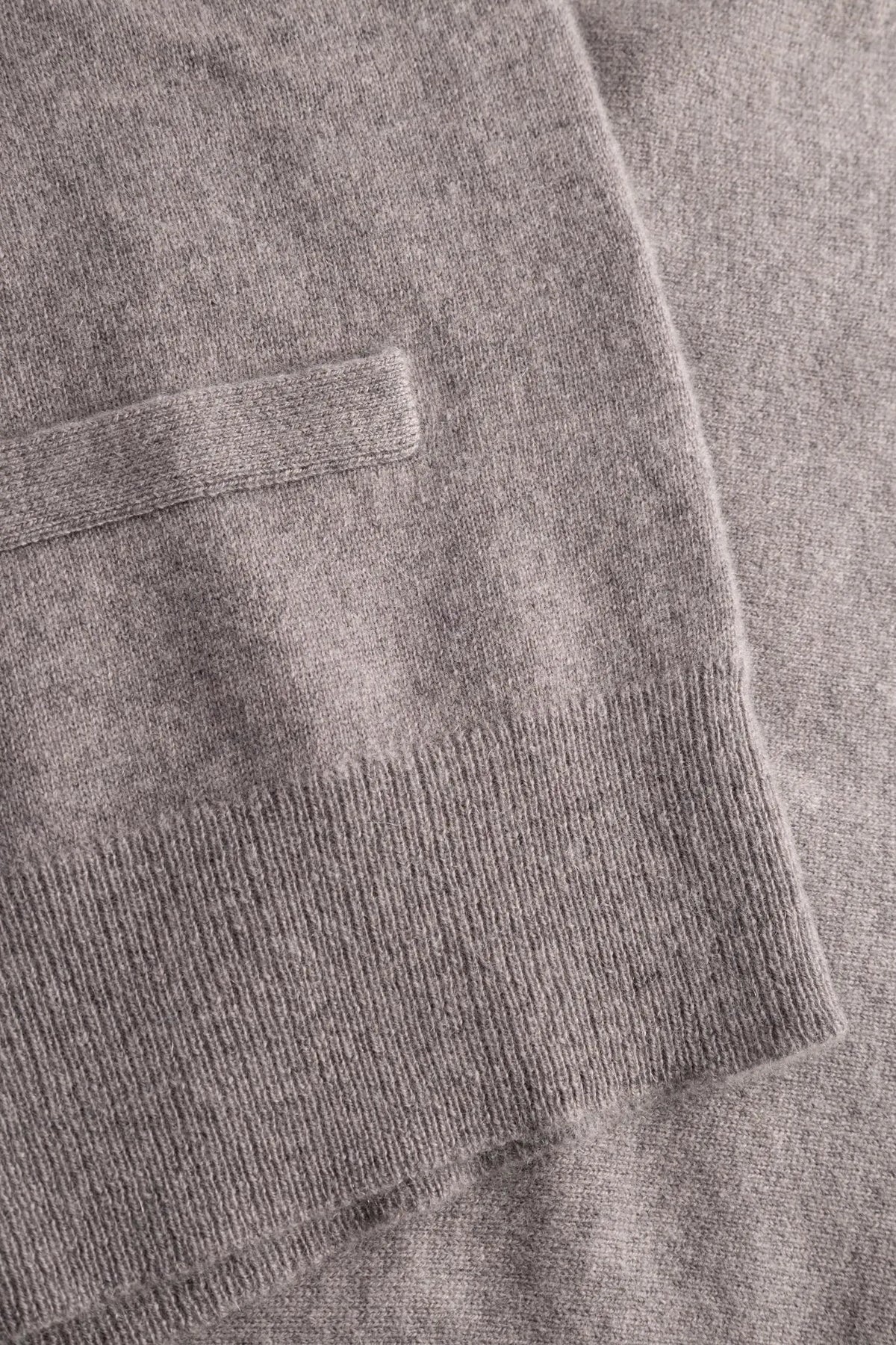 Strickweste aus Schurwollmix
