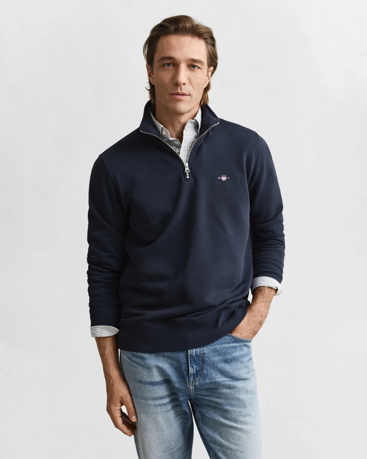Sweatshirt aus Baumwollmix