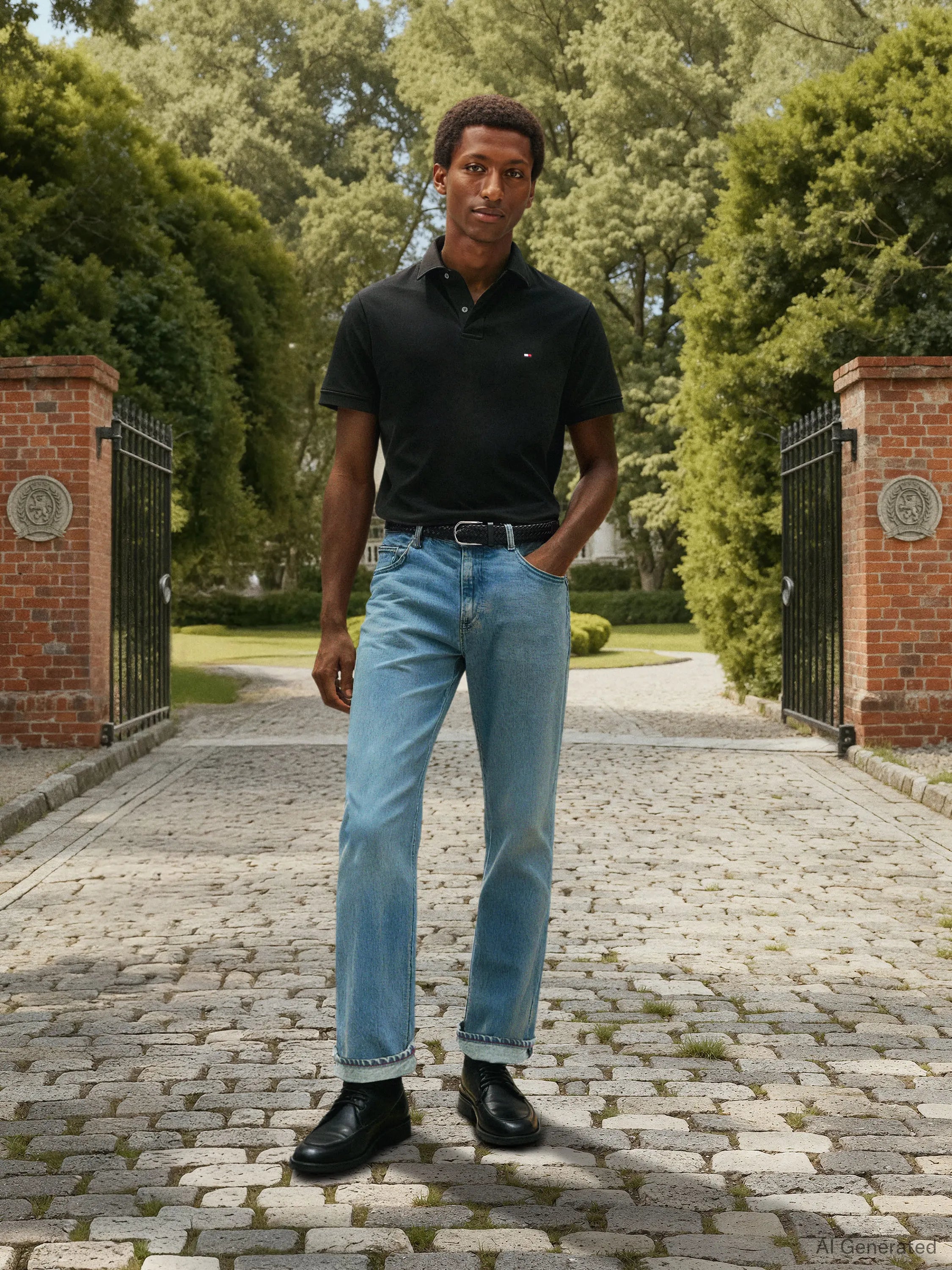 Poloshirt aus Baumwolle