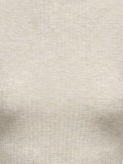 Longsleeve mit Riffelsaum