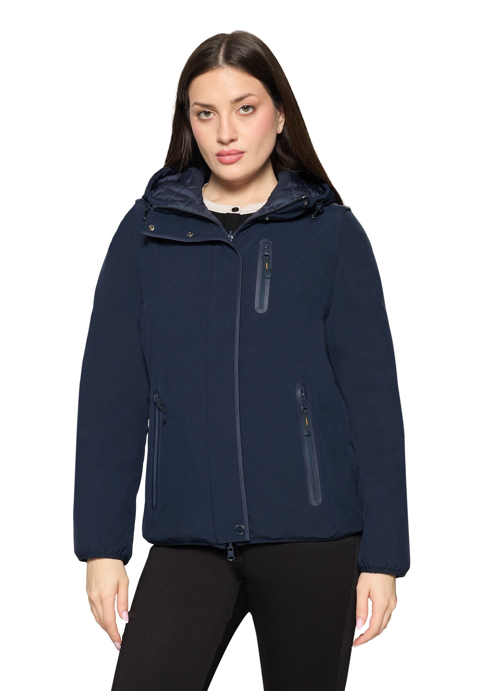 Wendejacke mit Kapuze