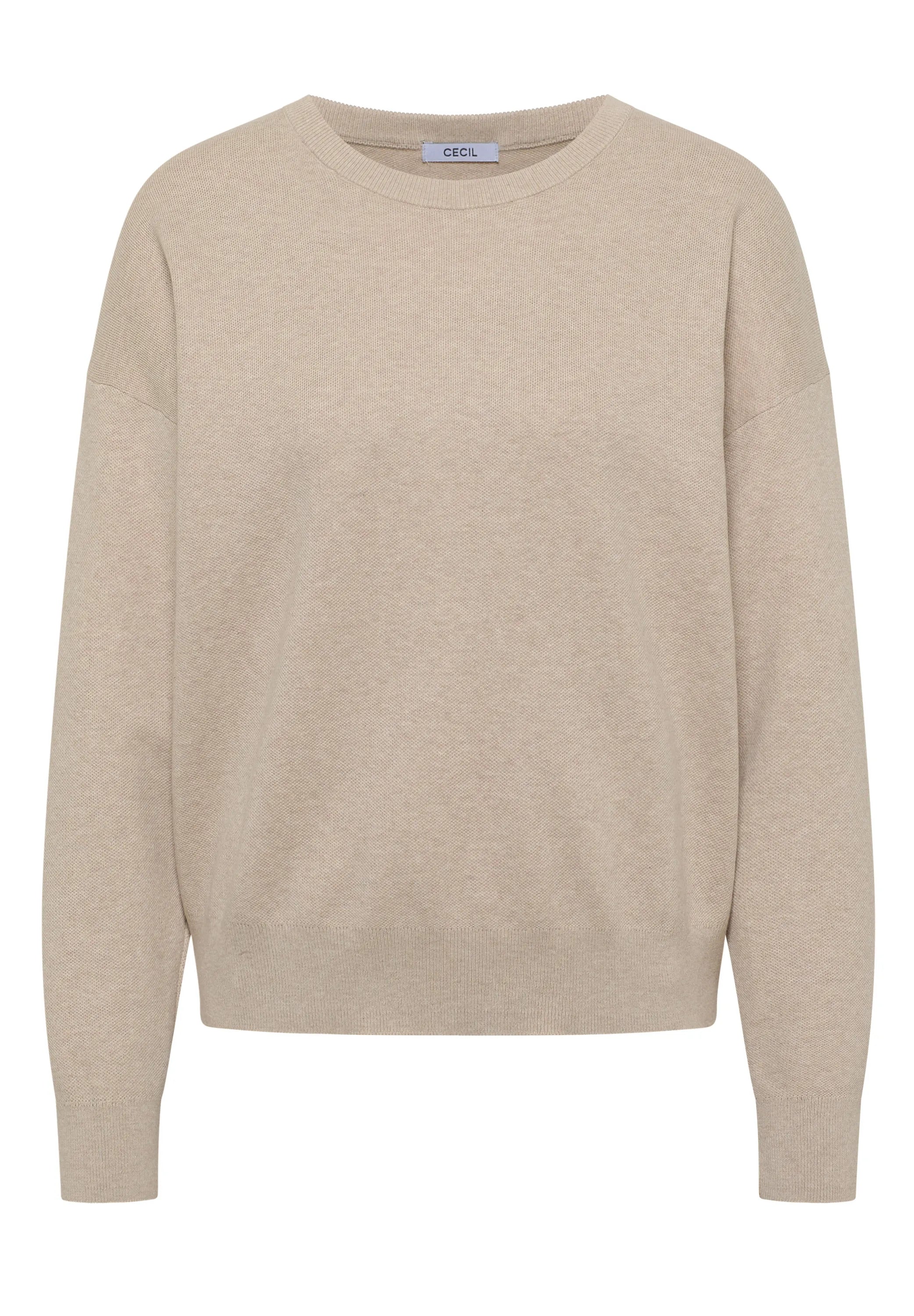 Strickpullover aus Baumwolle