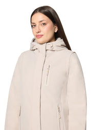 Wendejacke mit Kapuze