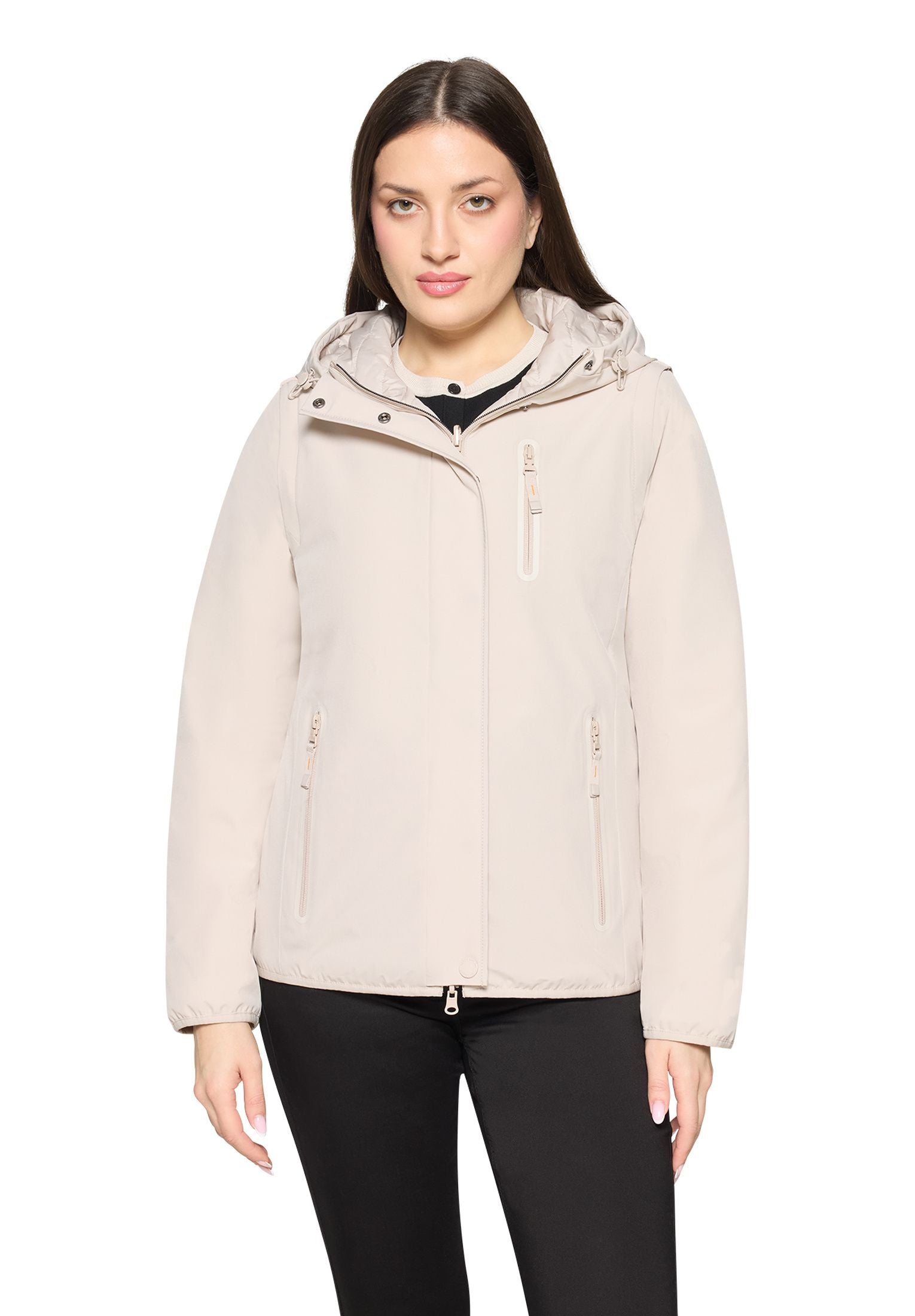 Wendejacke mit Kapuze
