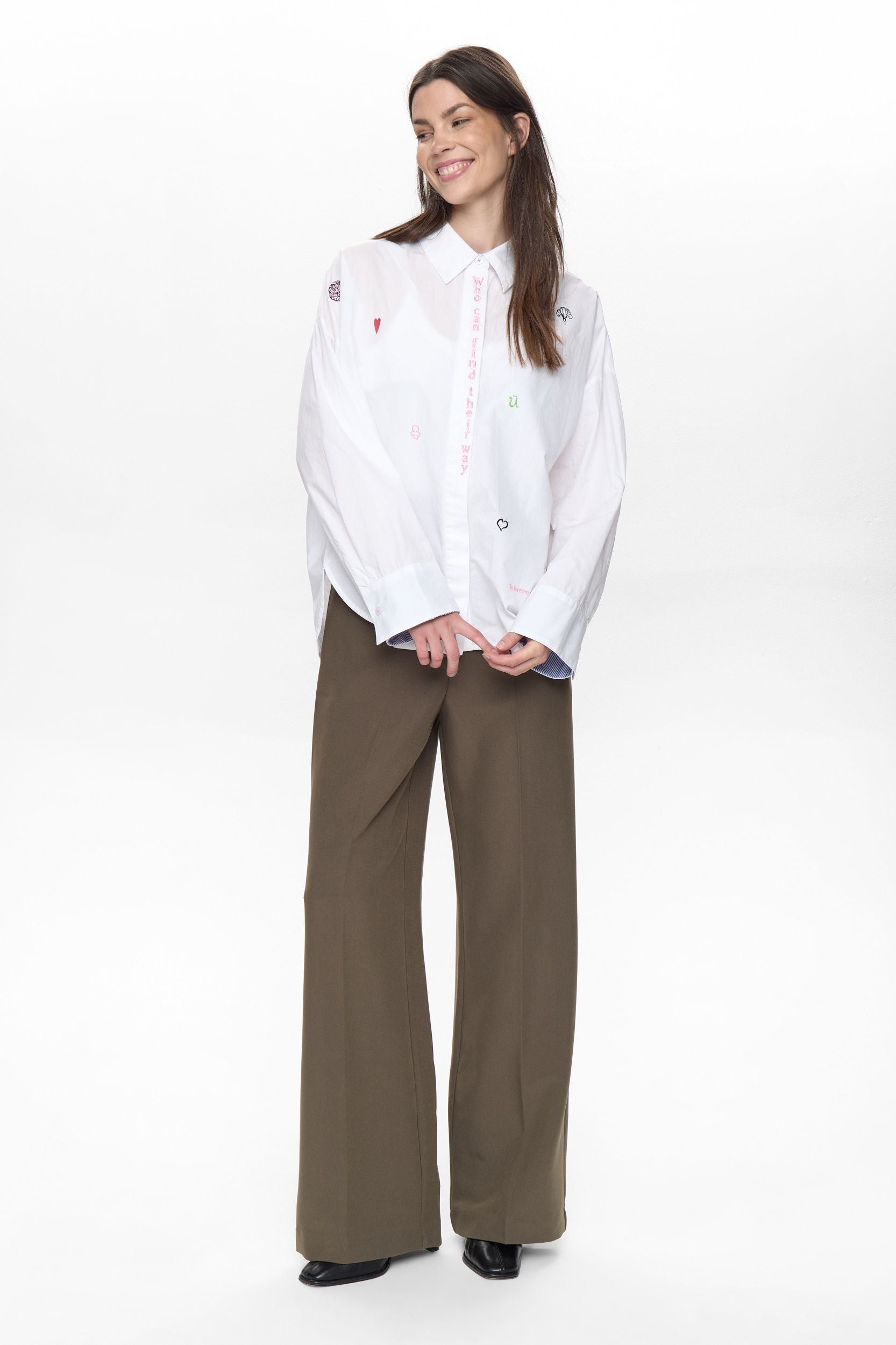 Bluse NUJUNA aus Baumwolle