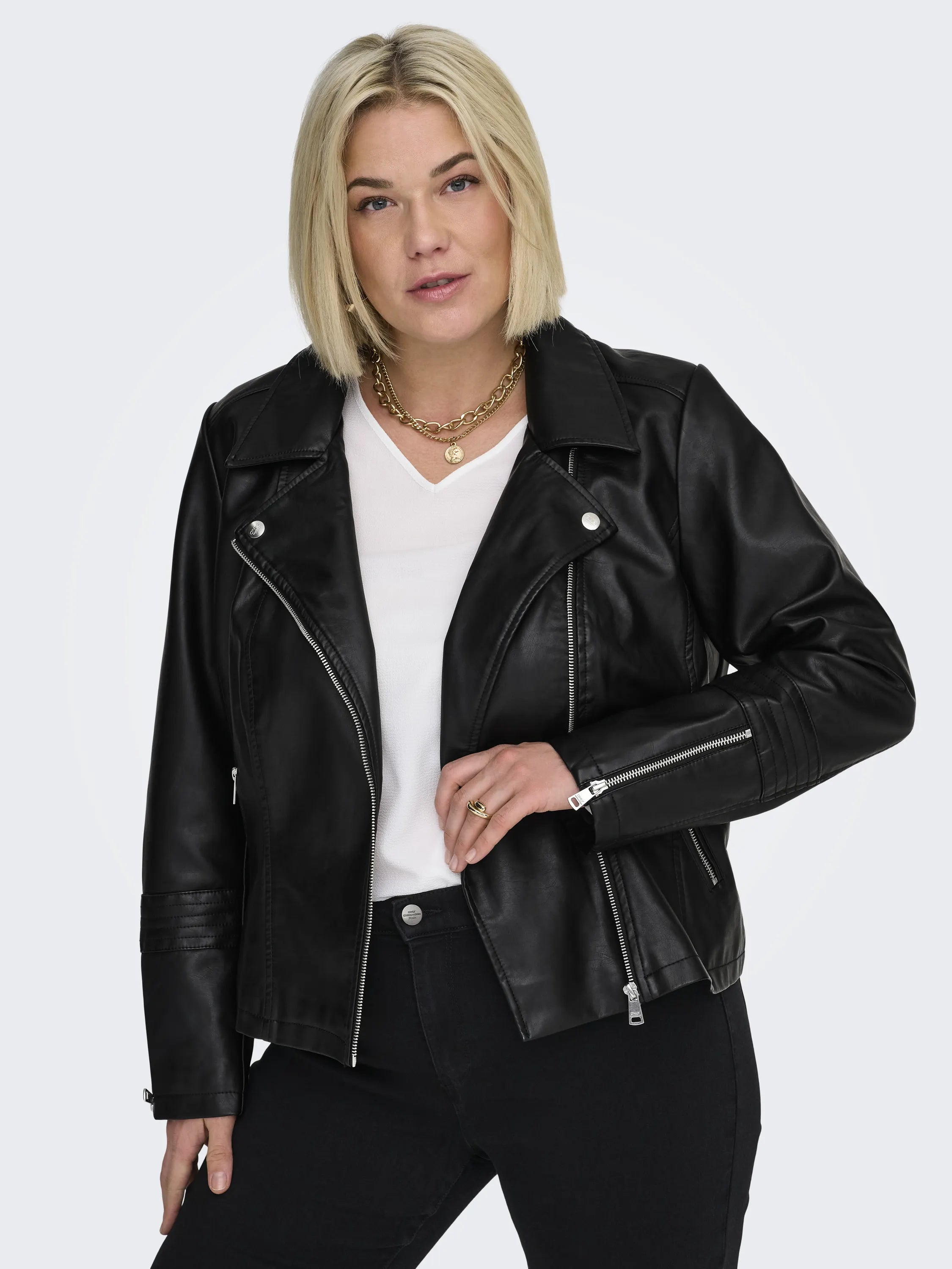 Lederjacke