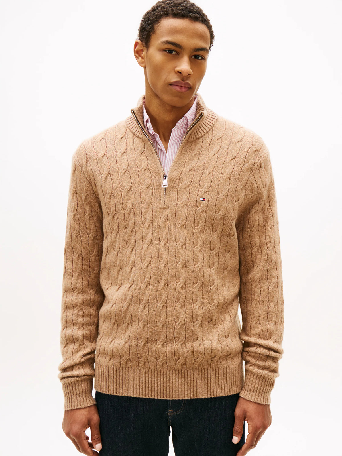 Strickpullover aus Wolle