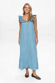 Jeanskleid NUELIDA Maxi
