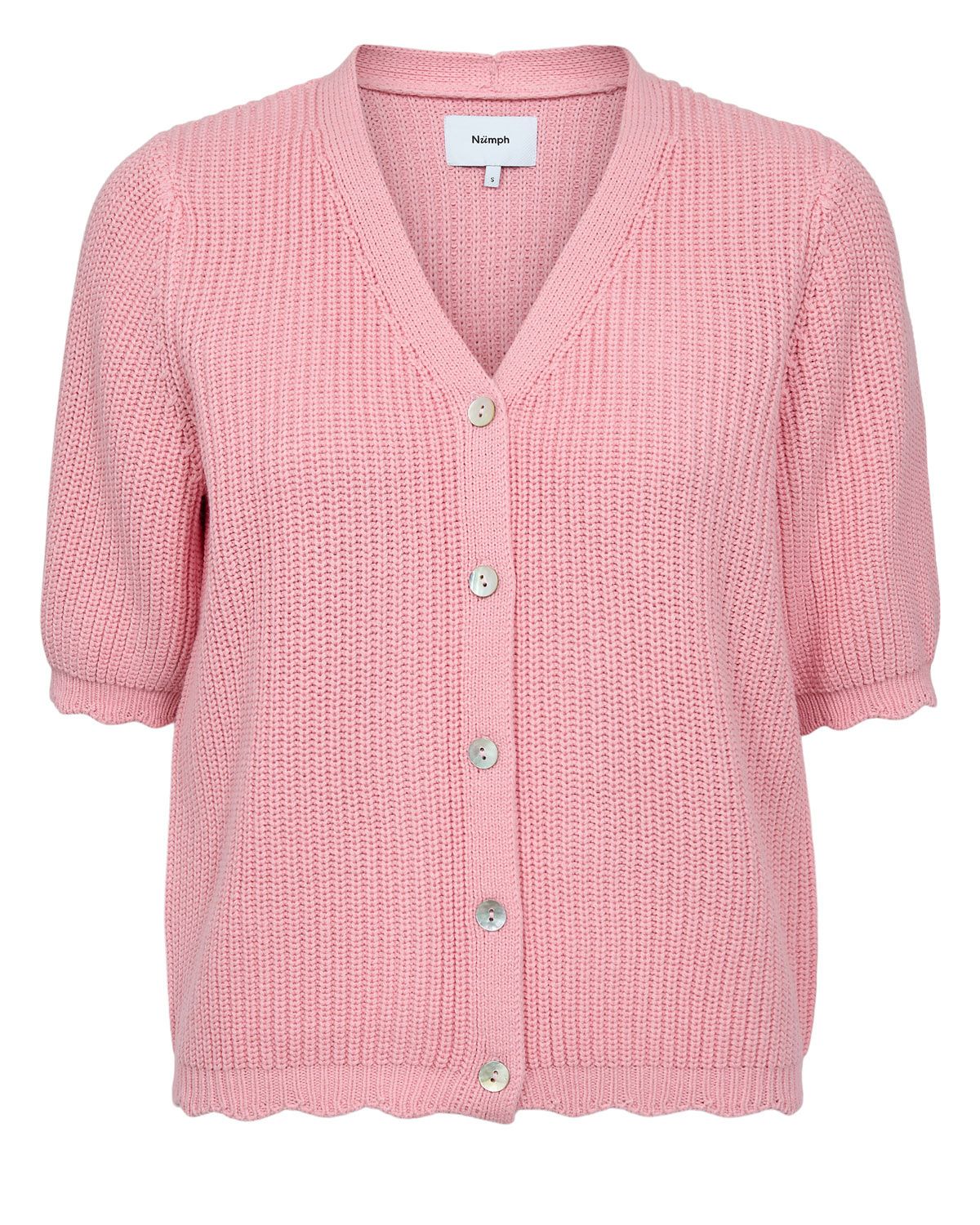 Strickcardigan aus Baumwollmix