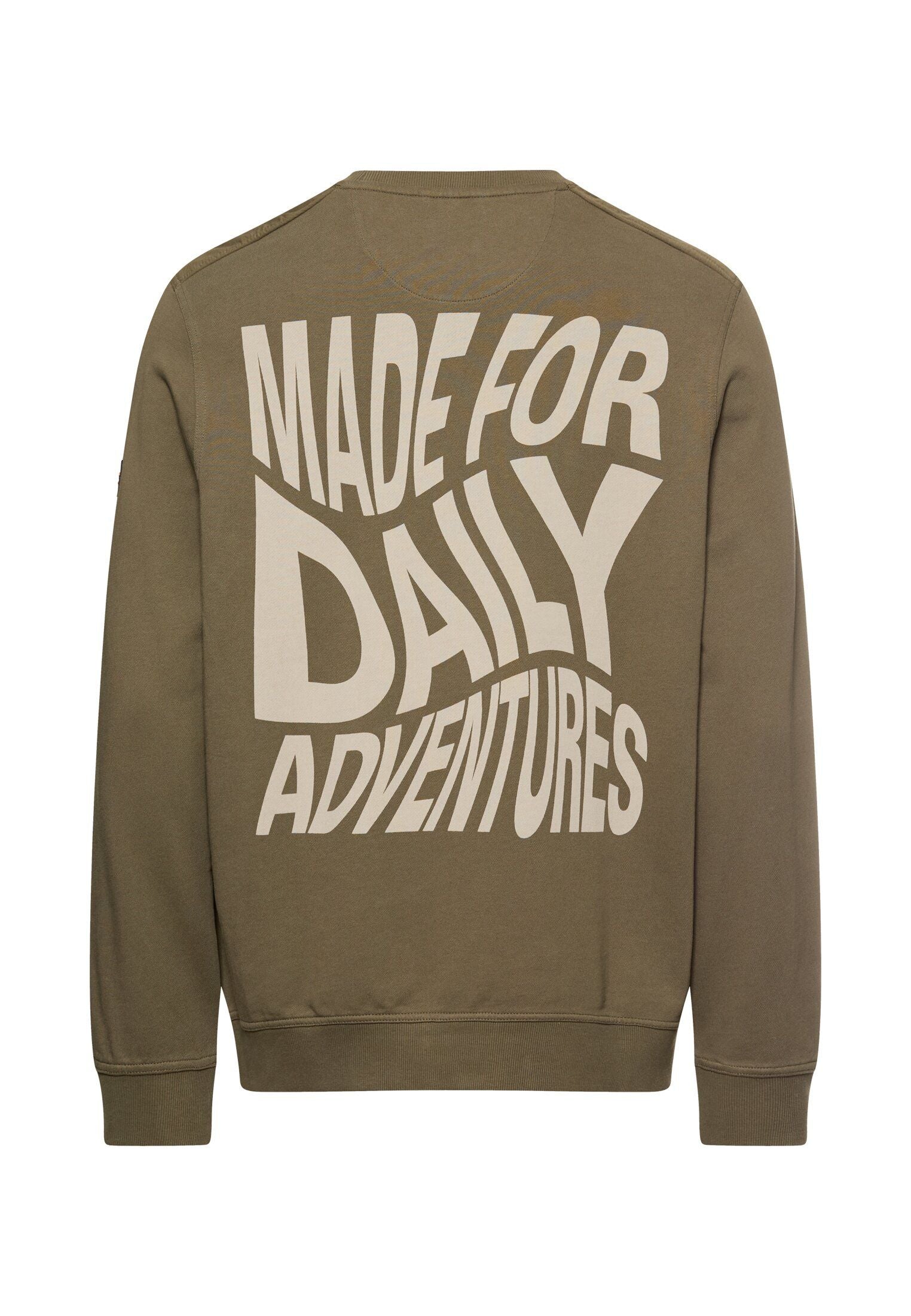 Sweatshirt aus Baumwolle
