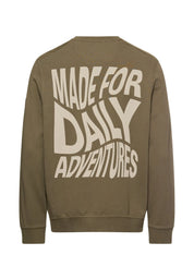 Sweatshirt aus Baumwolle