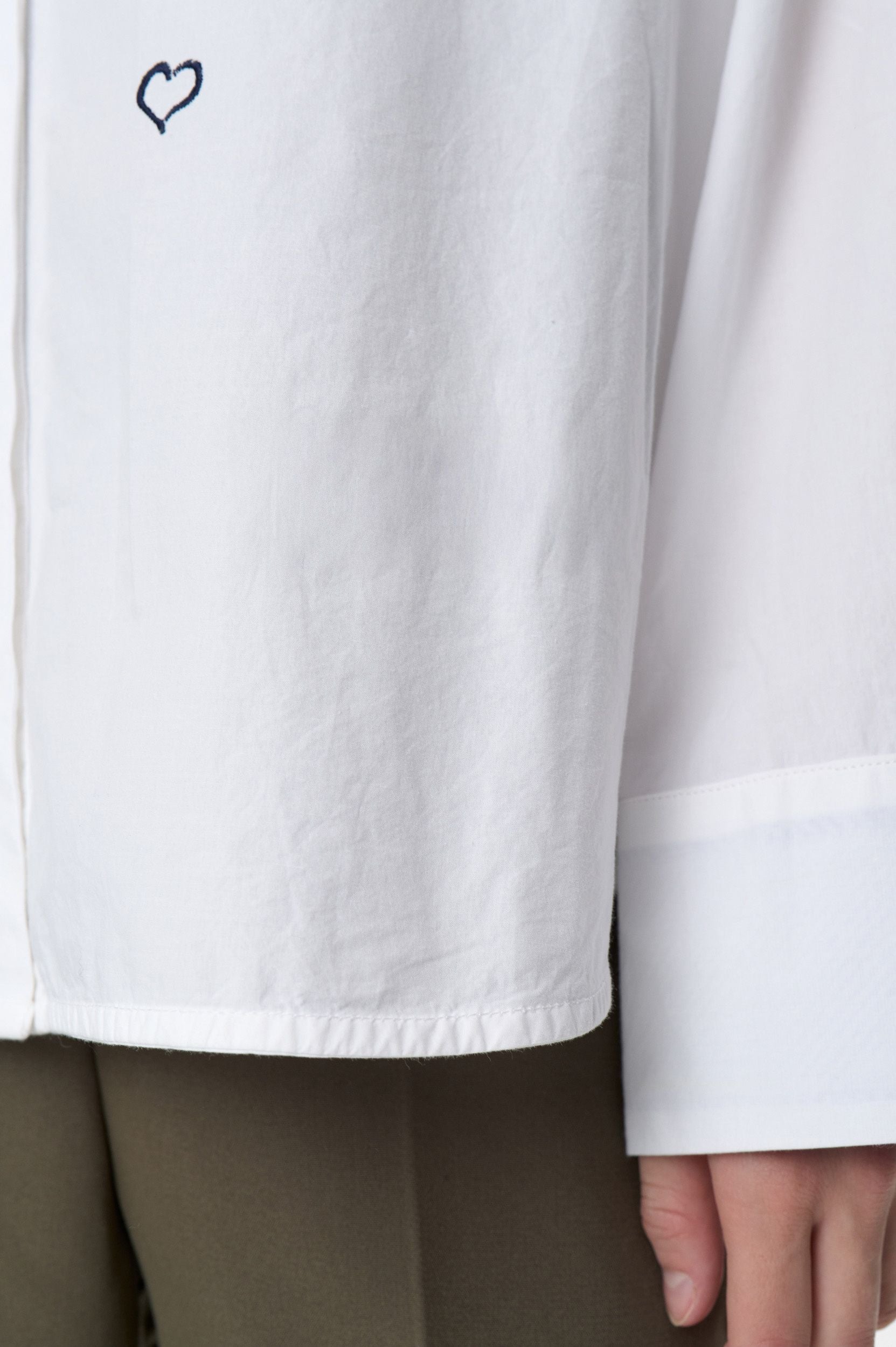 Bluse NUJUNA aus Baumwolle