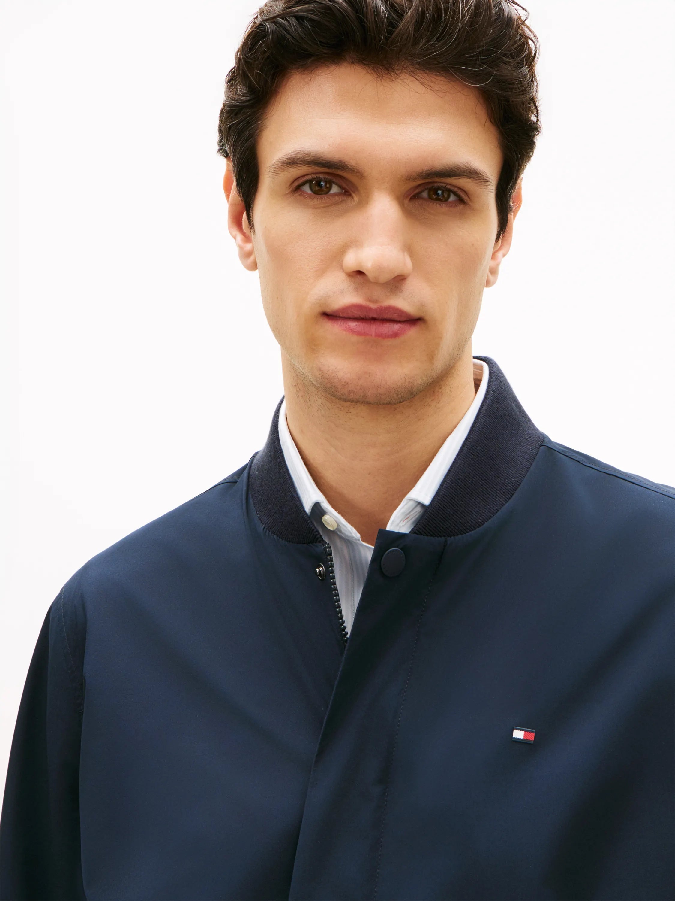 Blouson-Jacke mit Stehkragen