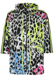 Sweatshirtjacke aus Baumwollmix