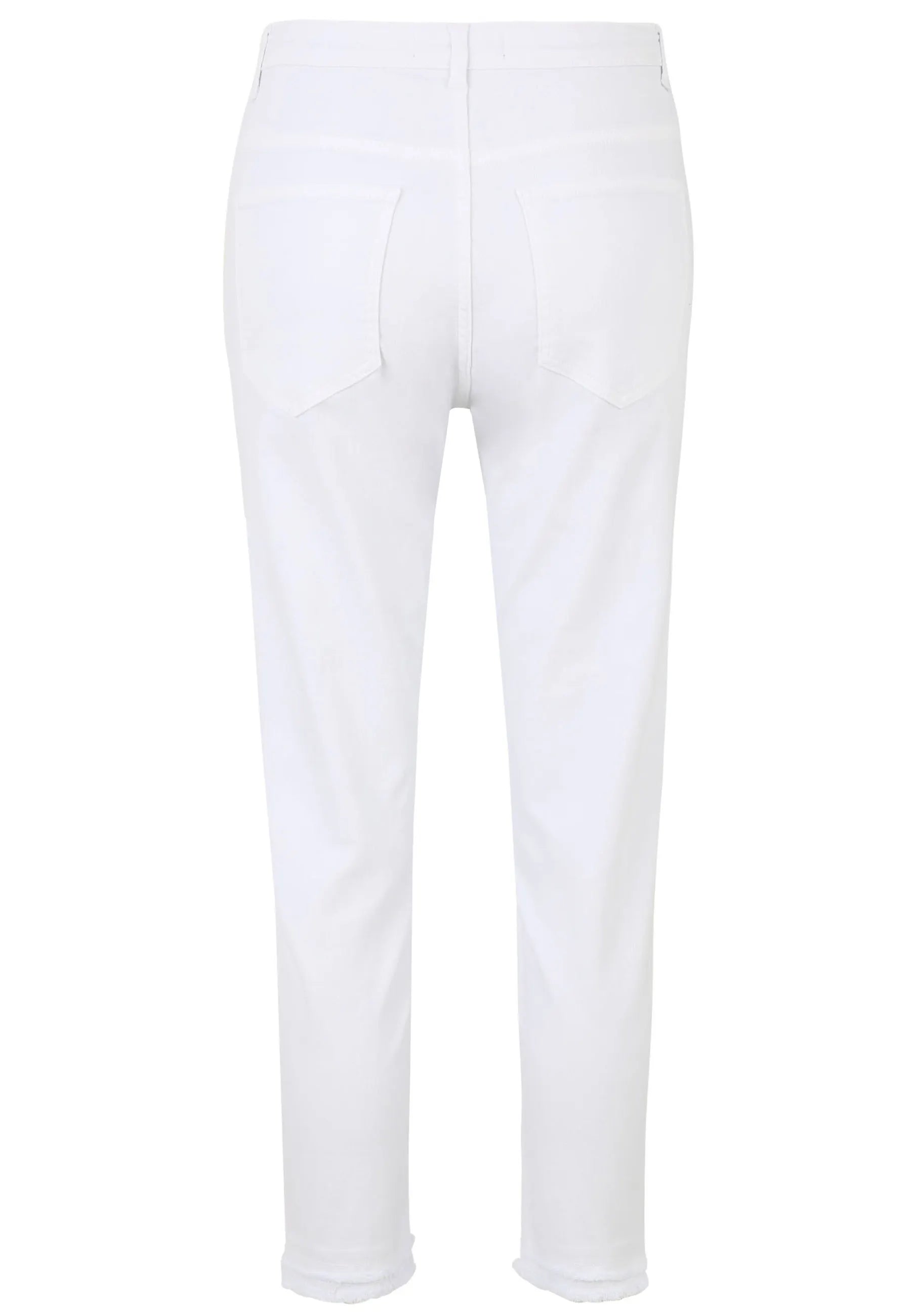Jeans Slim Fit mit Strass-Details