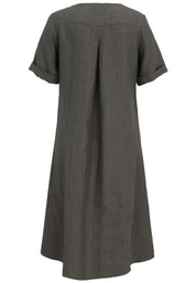 Leinenkleid Midi