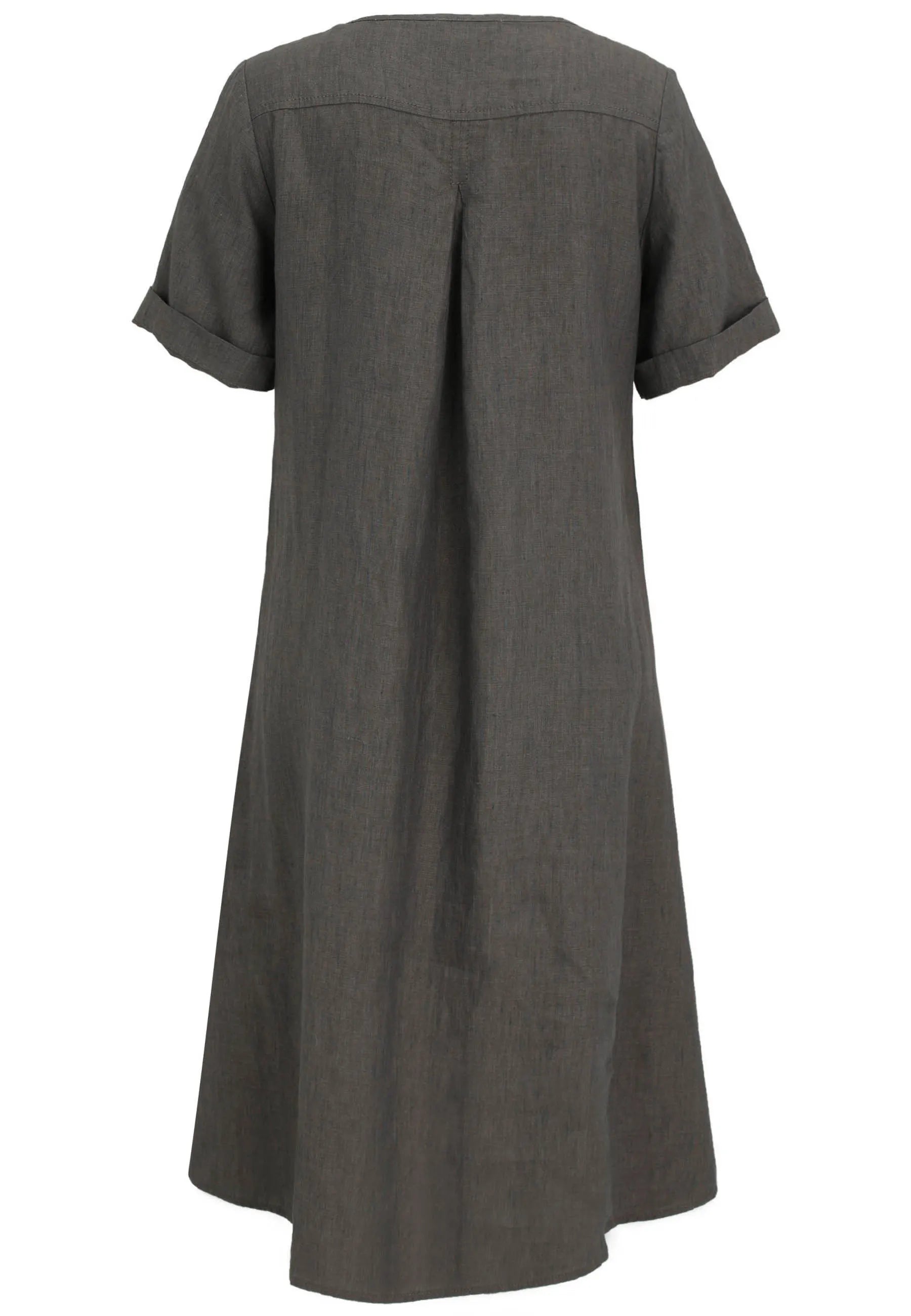 Leinenkleid Midi