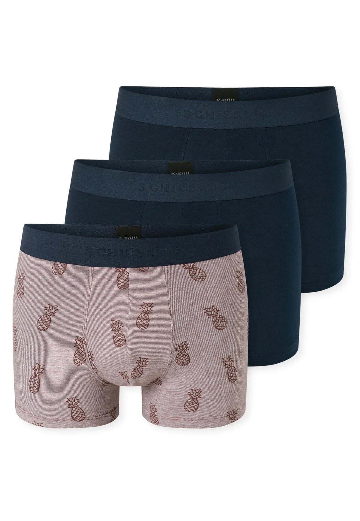 Trunks 3er-Pack aus Baumwolle