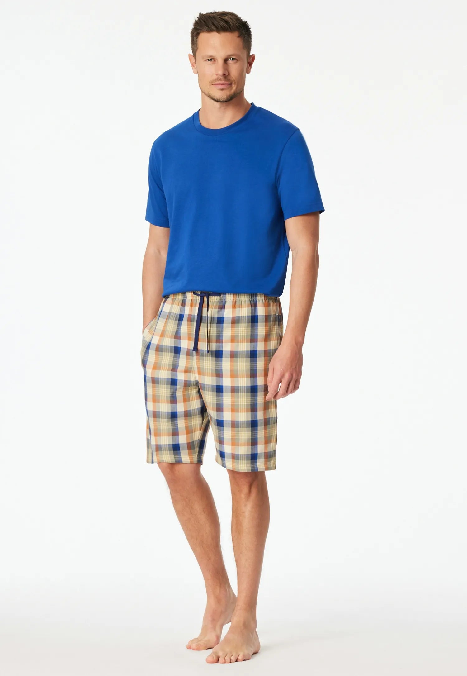 Schlafshorts aus Baumwolle