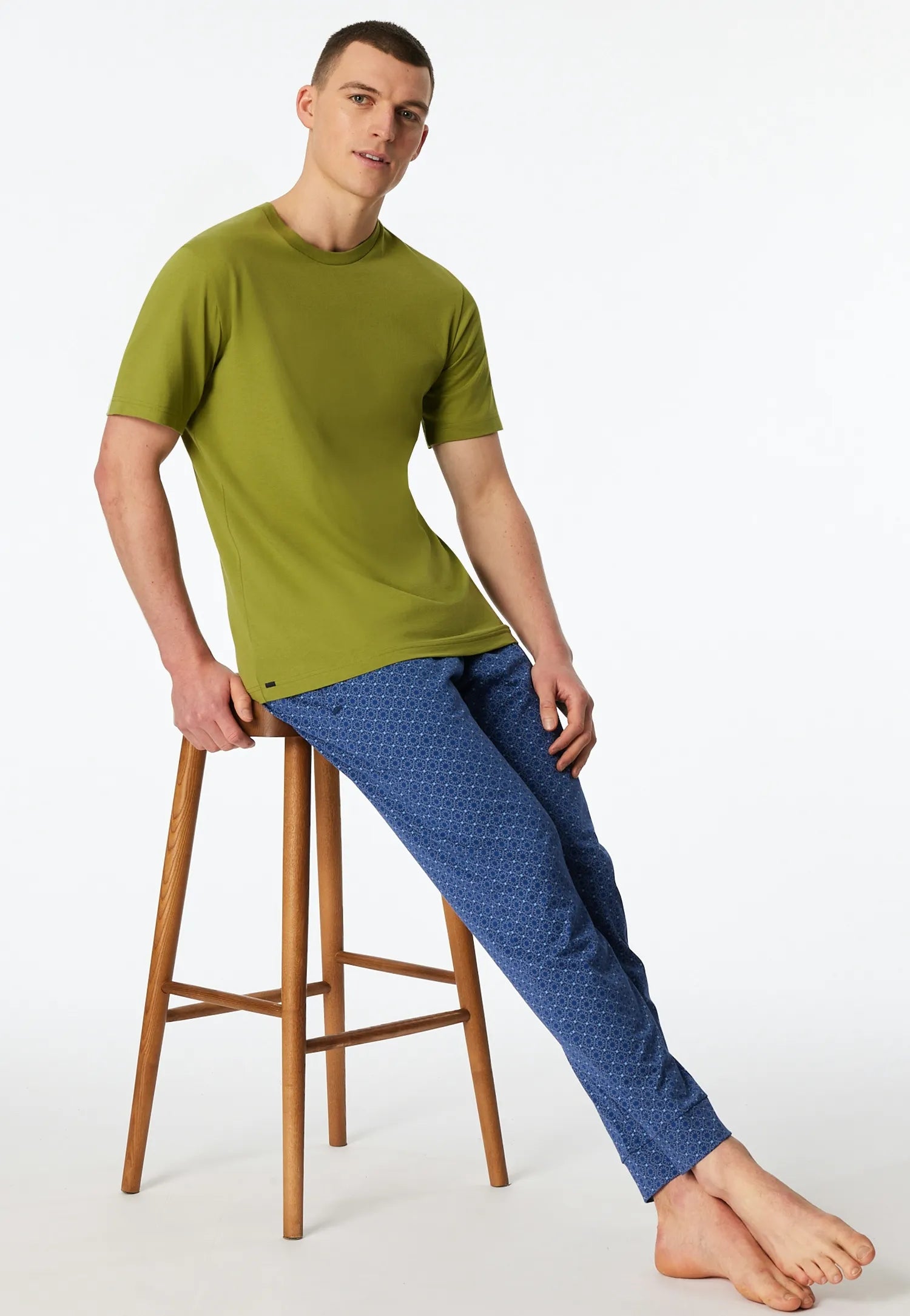 Lounge-Hose kariert