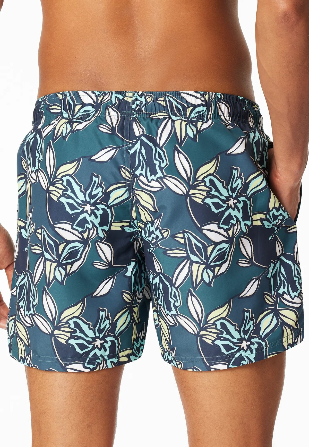 Badeshorts gestreift